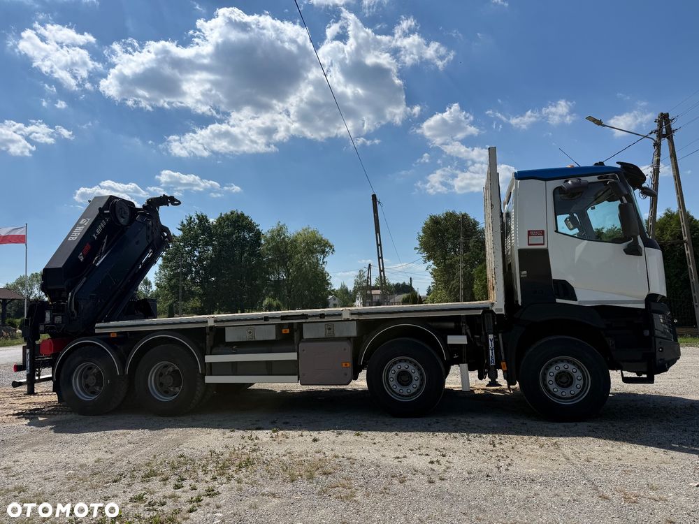 Renault C520 / HDS HIAB X-HIPRO 558 EP-4 / STEROWANIE RADIOWE / 8x4 / Z FRANCJI / STAN BDB / / / - 39