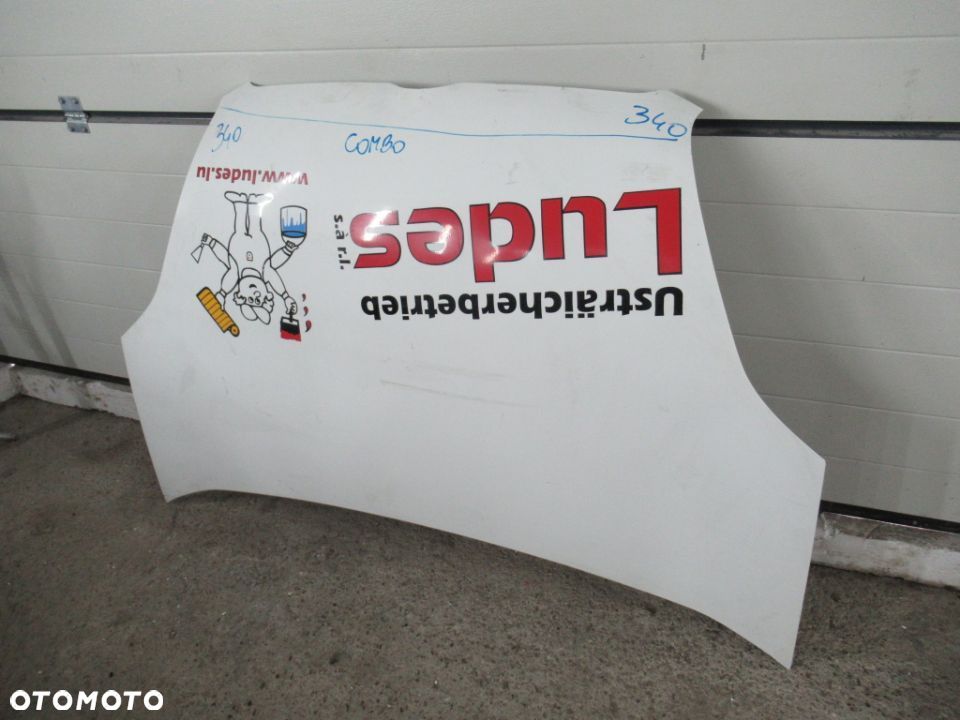 MASKA POKRYWA SILNIKA OPEL COMBO D FIAT DOBLO 2010-2014 rok - 3