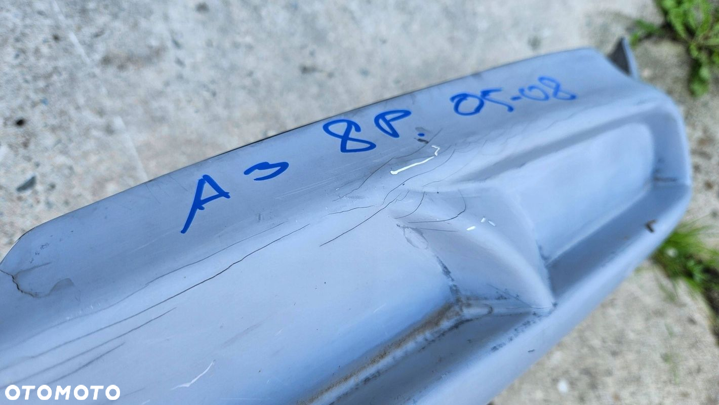 Audi A3 8P 05-08 zderzak przedni przód spoiler tuning - 6