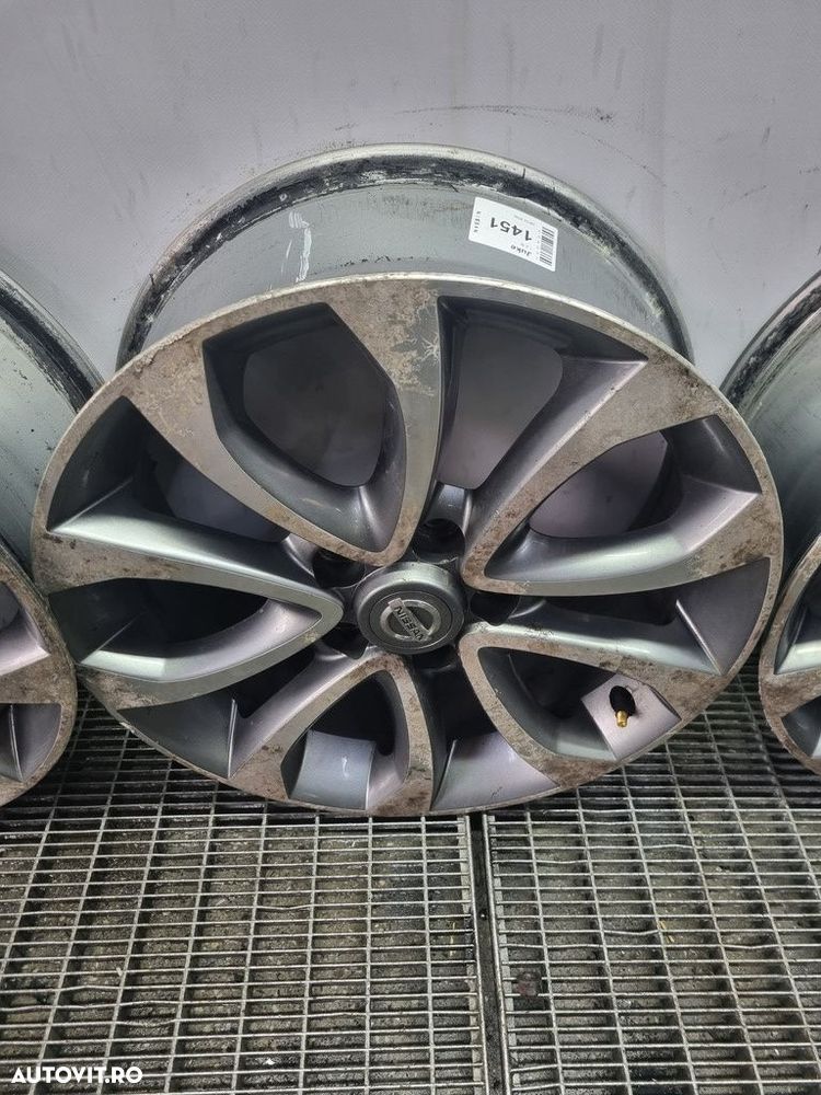 Jante aliaj Nissan Juke 2010 - 2014 (1451) R17 5*114.3 (nu se vede Et - ul) - 4