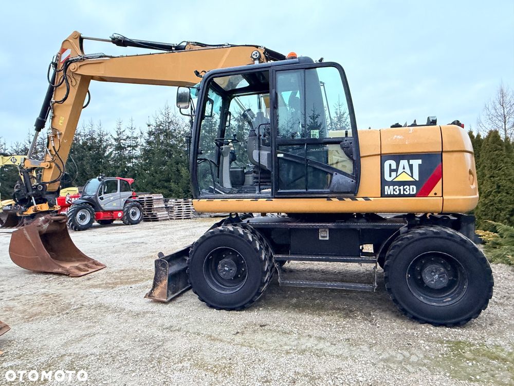 Caterpillar Koparka kołowa M313D ENGCON 2015r 313 Cat CATEPILLAR volvo ew140 Hitachi ZX140 - 10