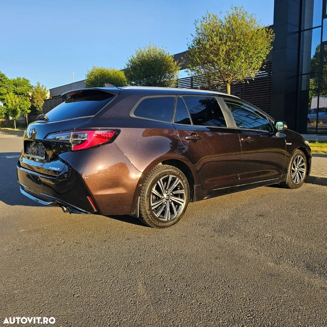 Toyota Corolla 2.0 HSD TS Exclusive tapiterie Neagra - 23