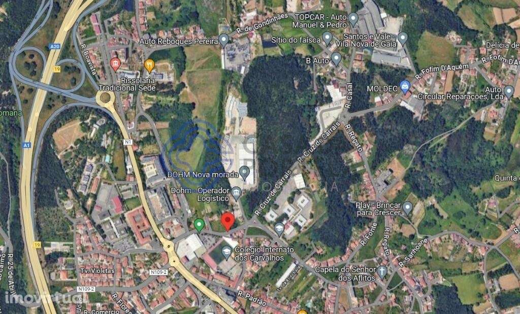 Terreno para construção, com 29.895m2, no centro dos Carvalhos - Grande imagem: 3/10