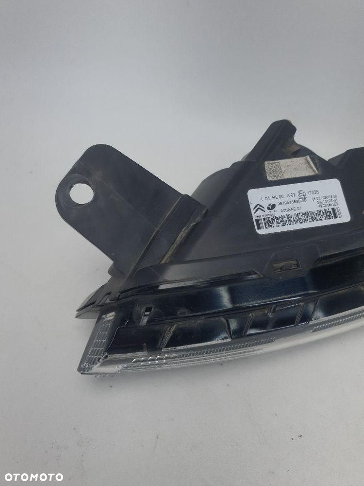 LAMPA REFLEKTOR LED DRL LEWY CITROEN C3 BERLINGO IV 9819435680 - 2