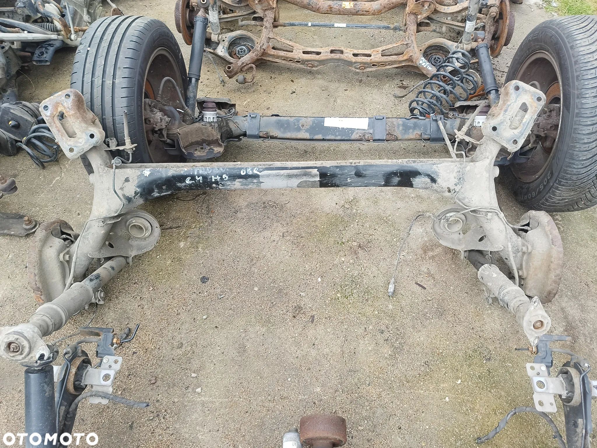 CITROEN C4 I BELKA TYŁ ZAWIESZENIA OŚ - 1