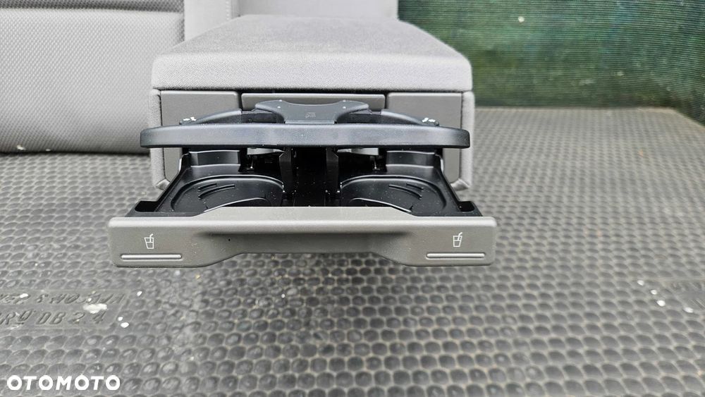 Podłokietnik Uchwyt Kubek Cup Holder Tył Tylny Oparcie Składane Welur Swing Audi A4 B6 B7 Sedan Kombi - 10
