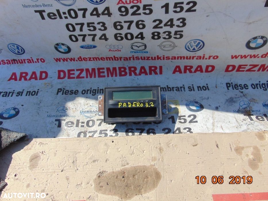 Ceas ora Mitsubishi Pajero Mk3 2000-2006 display ora dezmembrez Pajero - 2