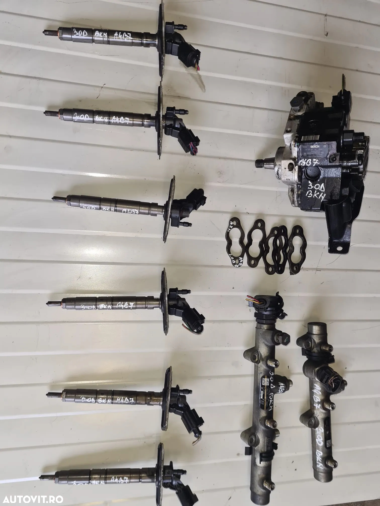 Kit injectie Audi A4 b7  motor 3.0 tdi cod motor BKN - 2