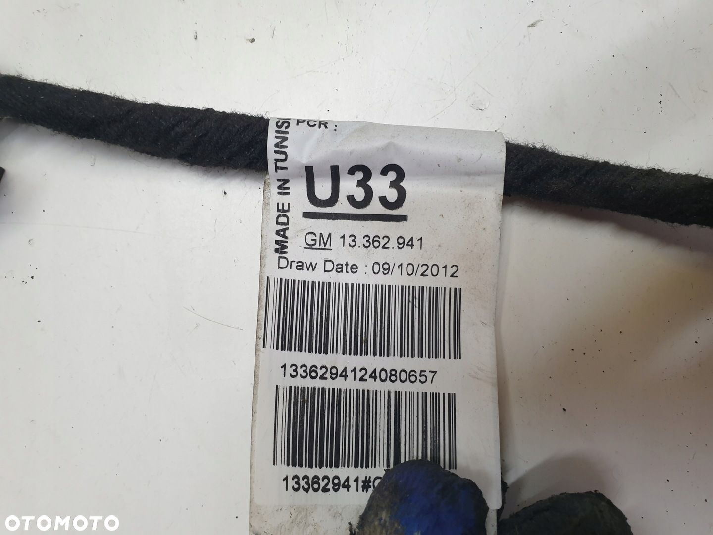 INSTALACJA WIĄSKA DRZWI PRZEDNICH PRAWYCH PRZÓD PRAWY OPEL MERIVA B - 3