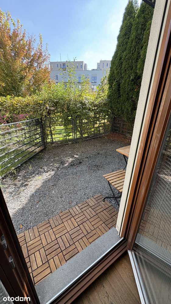 Nowoczesne dwupokojowe mieszkanie 48,55m2 z ogródkiem - Stegny