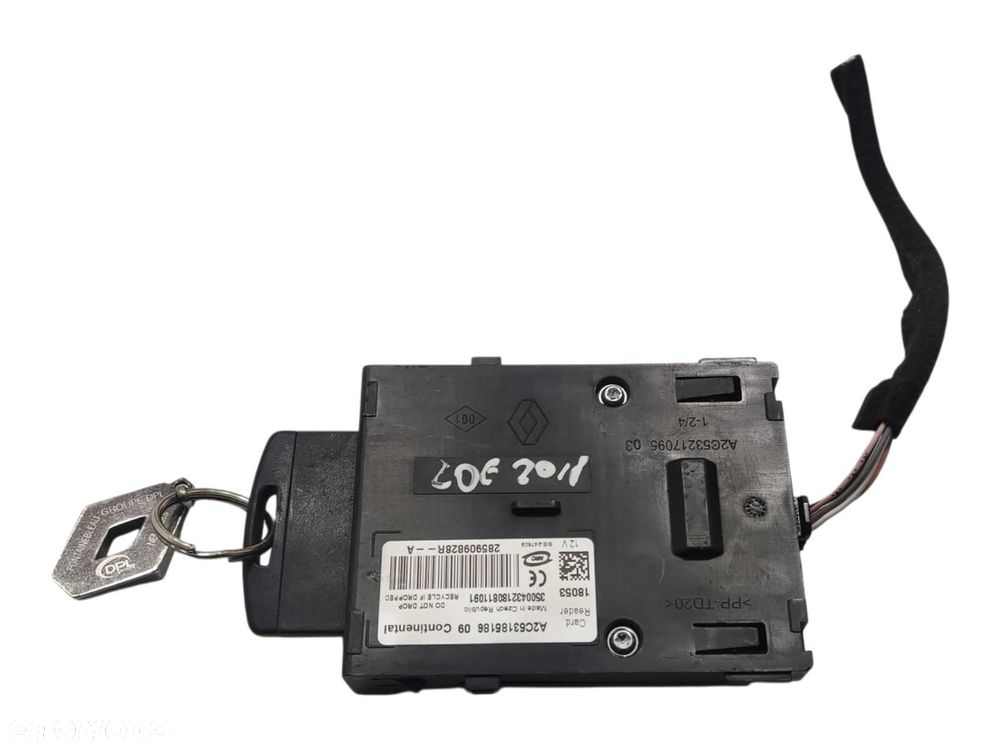 STACYJKA KLUCZYK KARTA RENAULT ZOE I 2013-2019 285909828R