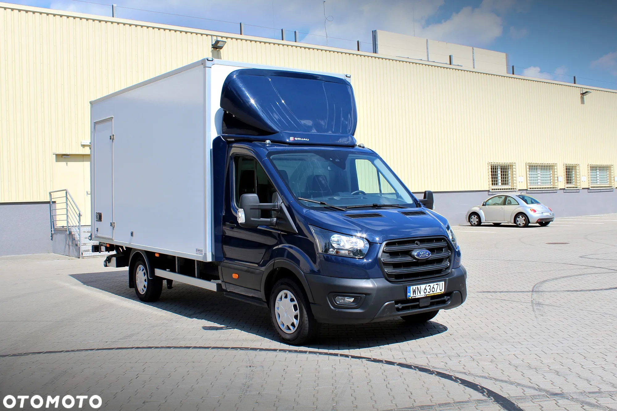 Ford Transit kontener 9 euro palet + winda BAR 750kg - 13