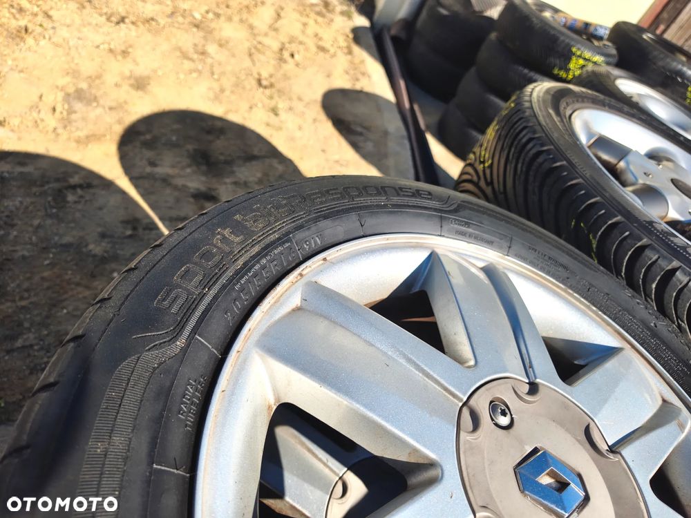 4x100 Felgi Aluminiowe Alufelgi 16 Koła Letnie Lato RENAULT CLIO GRAND SCENIC LAGUNA MEGANE MODUS SCENIC 4mm Legnica ALU-RAD 205/55 - 5