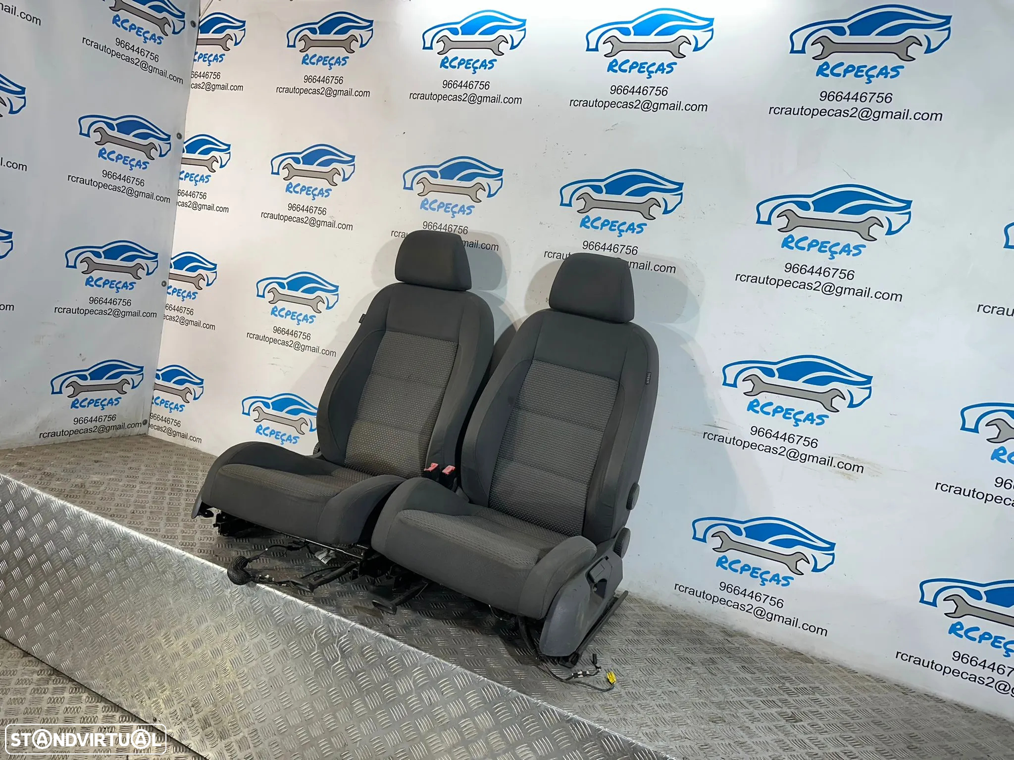 .Conjunto Bancos Tecido Volkswagen VW Golf 5 Mk5 V 5 portas 2004 a 2009 - 5