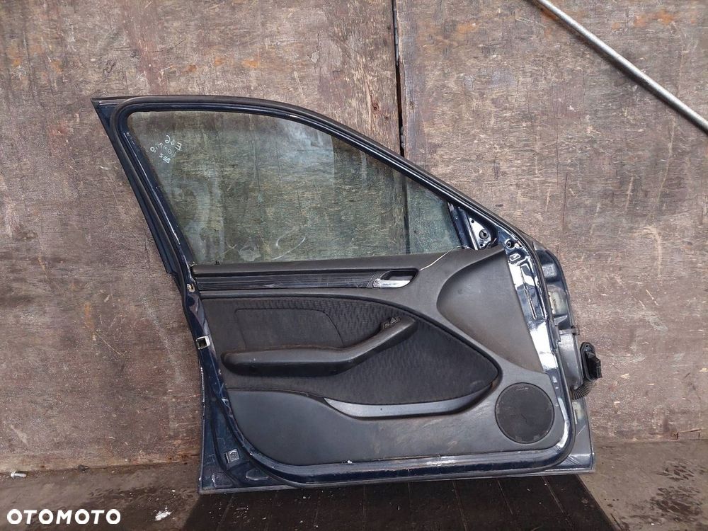 DRZWI KOMPLETNE LEWY PRZÓD BMW E46 SEDAN TOURING 263/5 DUNKELBLAU - 4