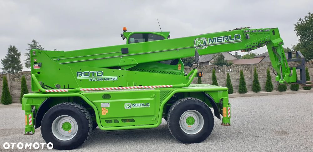 Merlo 40.26MCSS kosz hydr. rozkładany/wciągarka 4T./widły/pilot radiowy - 7