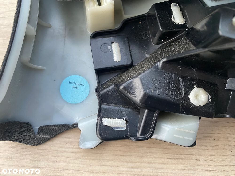 KOMPLET OSŁONA NAKŁADKA SŁUPKA CZARNA PRAWA LEWA AUDI A3 8V - 5