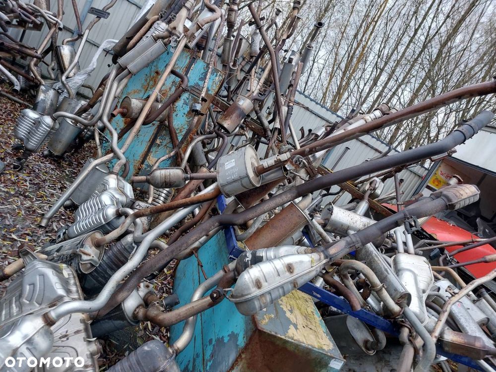 TŁUMIK WYDECH ŚRODKOWY + KOŃCOWY HONDA CIVIC VII HB 5D 1.4 16V - 12