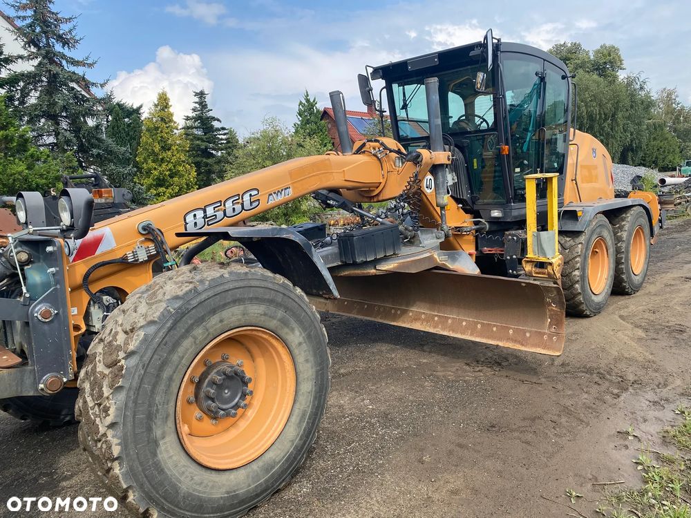 Case 856C AWD, 7400 MTH, Z NIEMIEC, SYSTEM NIWELACJI 3D TRIMBLE, NAPĘD 6X6, ZRYWAK, PRZEDNI PŁUG, PIĘKNY STAN, - 9