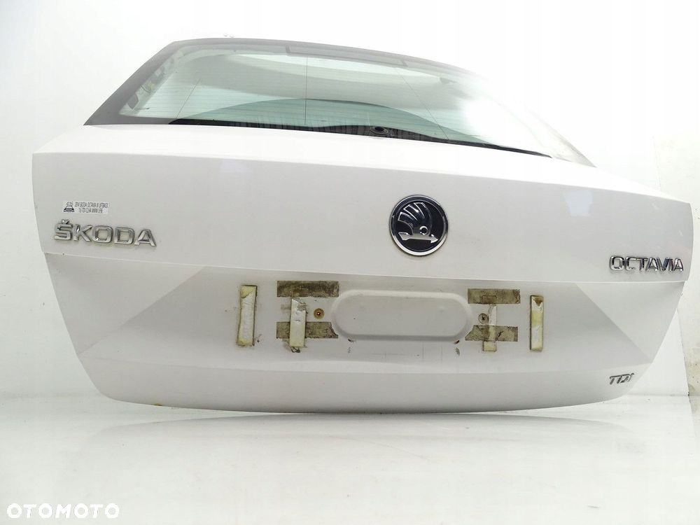 KLAPA TYŁ TYLNA BAGAŻNIKA Z SZYBĄ SKODA OCTAVIA III 5E LIFTBACK LF9E - 3