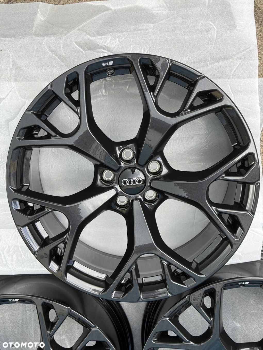 Nowe Oryginalne Felgi Audi 20 5x112 Alufelgi A6 S6 C8 4K0 4P0 RS A8 A7 A4 - 5
