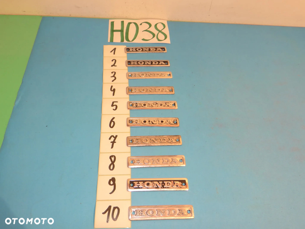 H038 HONDA CX 500 EMBLEMAT ZNACZEK SILNIKA