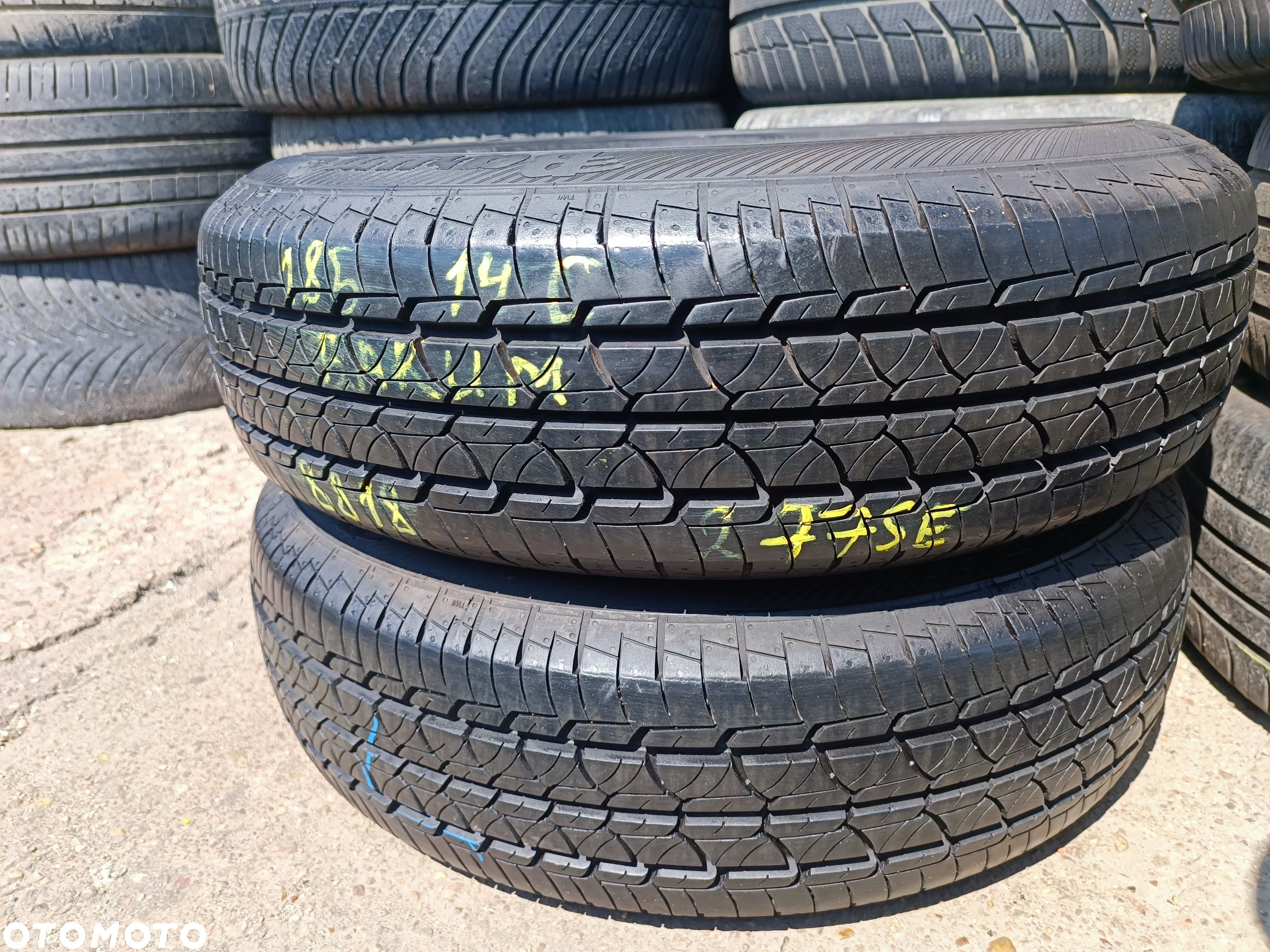 185/80R14C 14 C 185R14C 102/100Q Opony Letnie Lato Barum Vanis 2 9mm jak nowe Legnica ALU-RAD 185/80 - 1