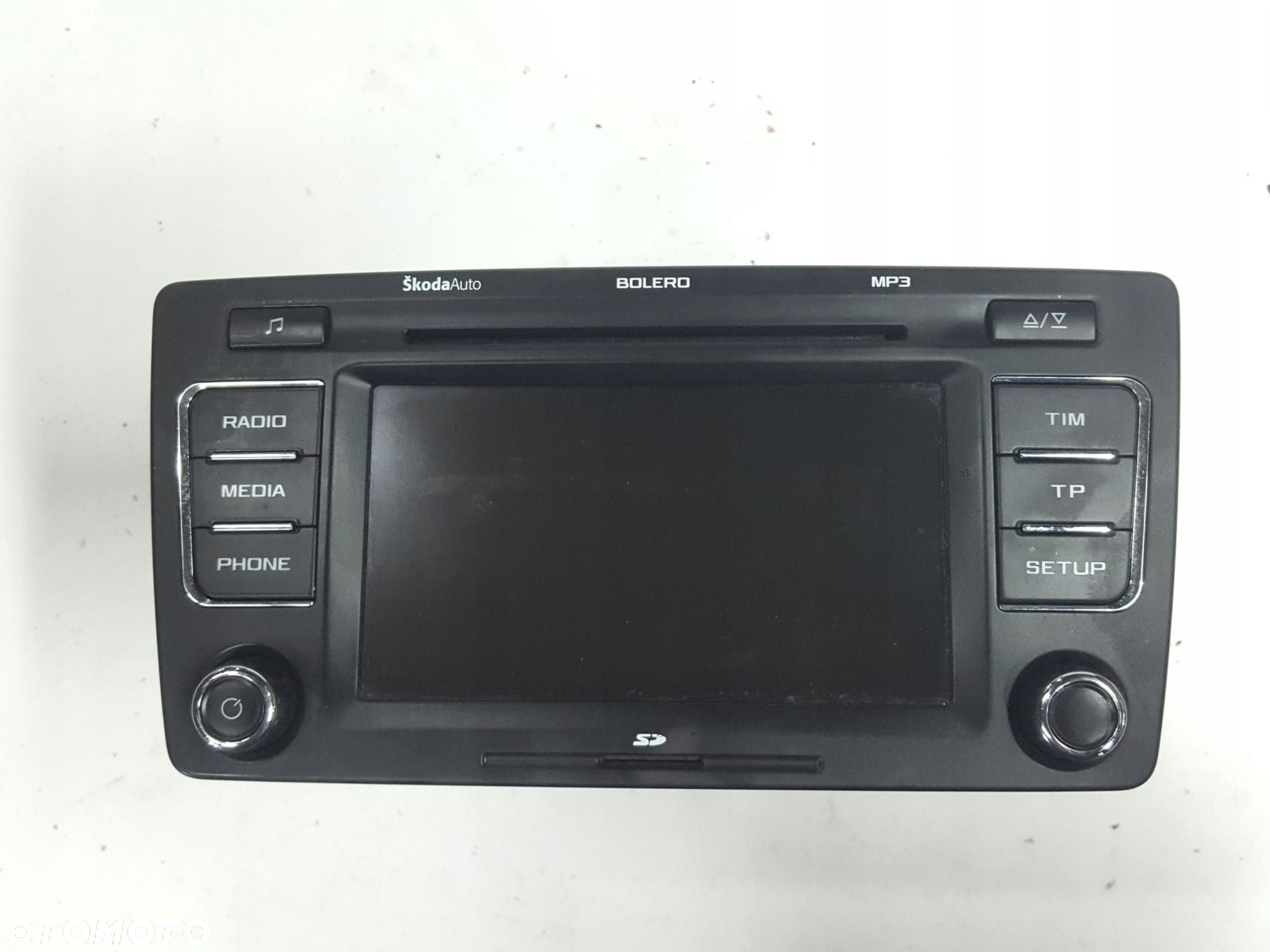SKODA OCTAVIA 2 II LIFT 08r- RADIO CD MP3 BOLERO 1Z0035156F - 1
