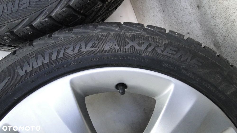 OPEL ZAFIRA ASTRA INSIGNIA MOKKA FELGA FELGI ALUMINIOWE OPONY 7x17 ET42 5x98 ORYGINALNE - 8