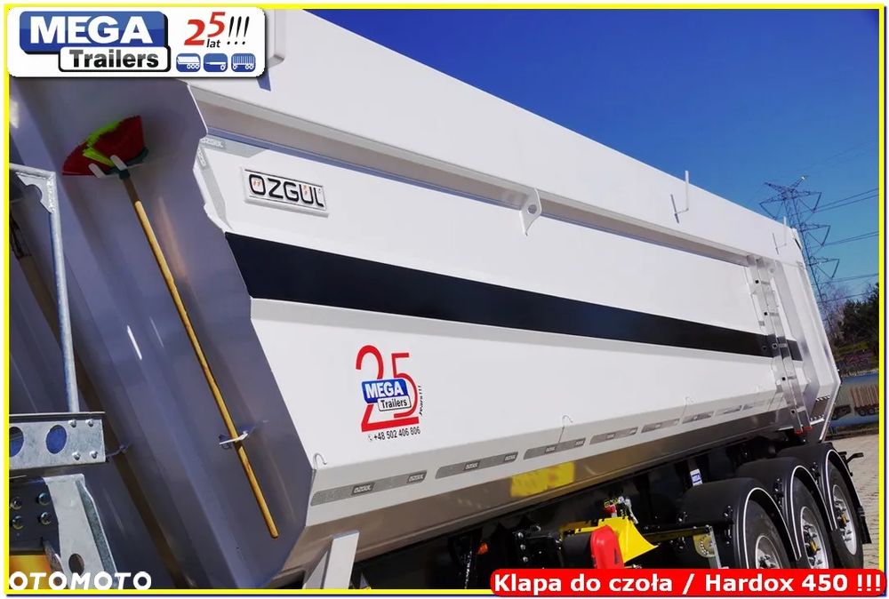 Mega 35 m³ Half-pipe do gruzu HARDOX / 500 Super Strong !!! - 13
