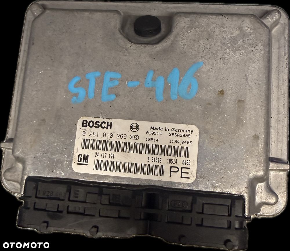 Sterownik Silnika ECU Komputer Opel 24417194 - 1