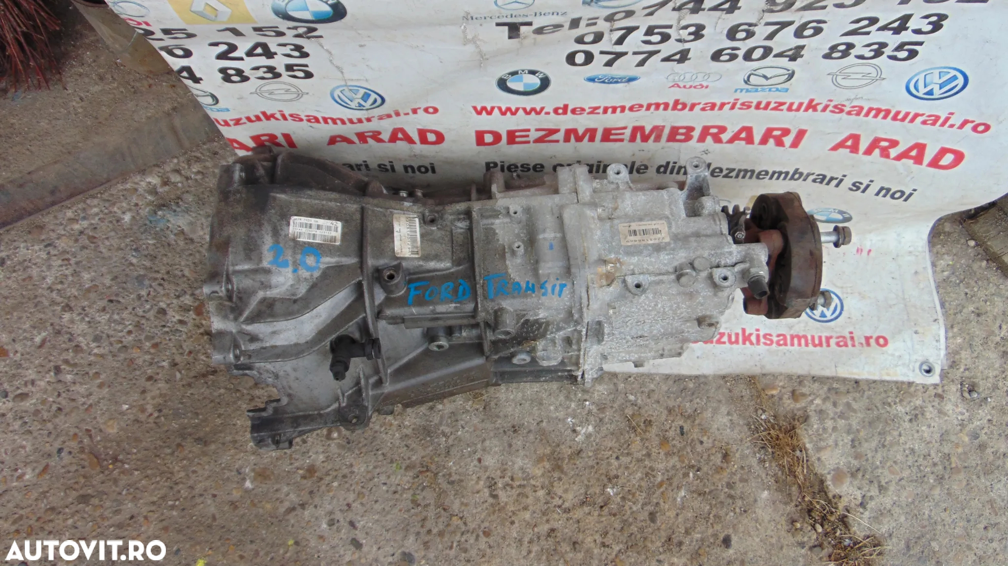 Cutie viteze Ford Transit 2.0 euro 6 tractiune spate dezmembrez - 2