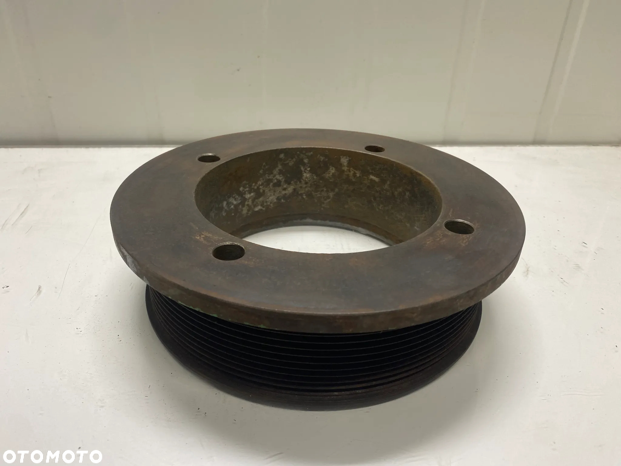 KOŁO PASOWE WAŁU KORBOWEGO JOHN DEERE 7750 R133879 - 4