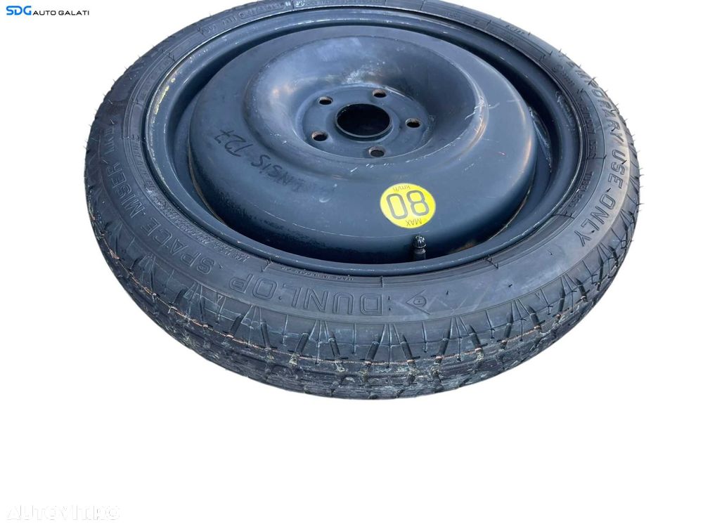 Roata Janta Rezerva Tabla Slim 5x112 T125 70 18 R18 Volkswagen Golf Plus 2004 - 2014 Cod 1K0601027B [M8015] - 2