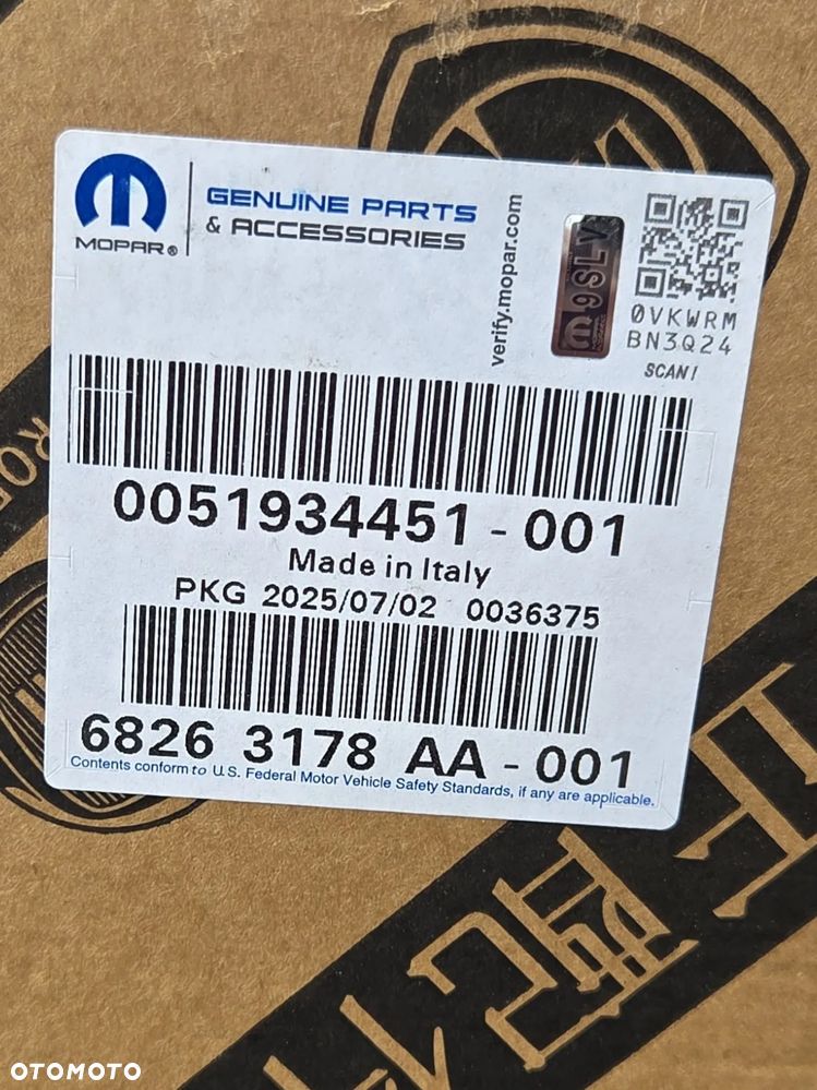 Chłodnica Wody Abarth 500 51934451 0051934451 - 11