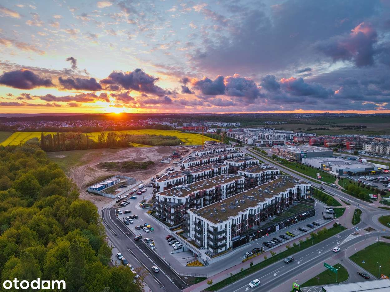Pruszcz Park E - B.6 2-pok. 40,32 m2 - słoneczny ogródek - gotowe!