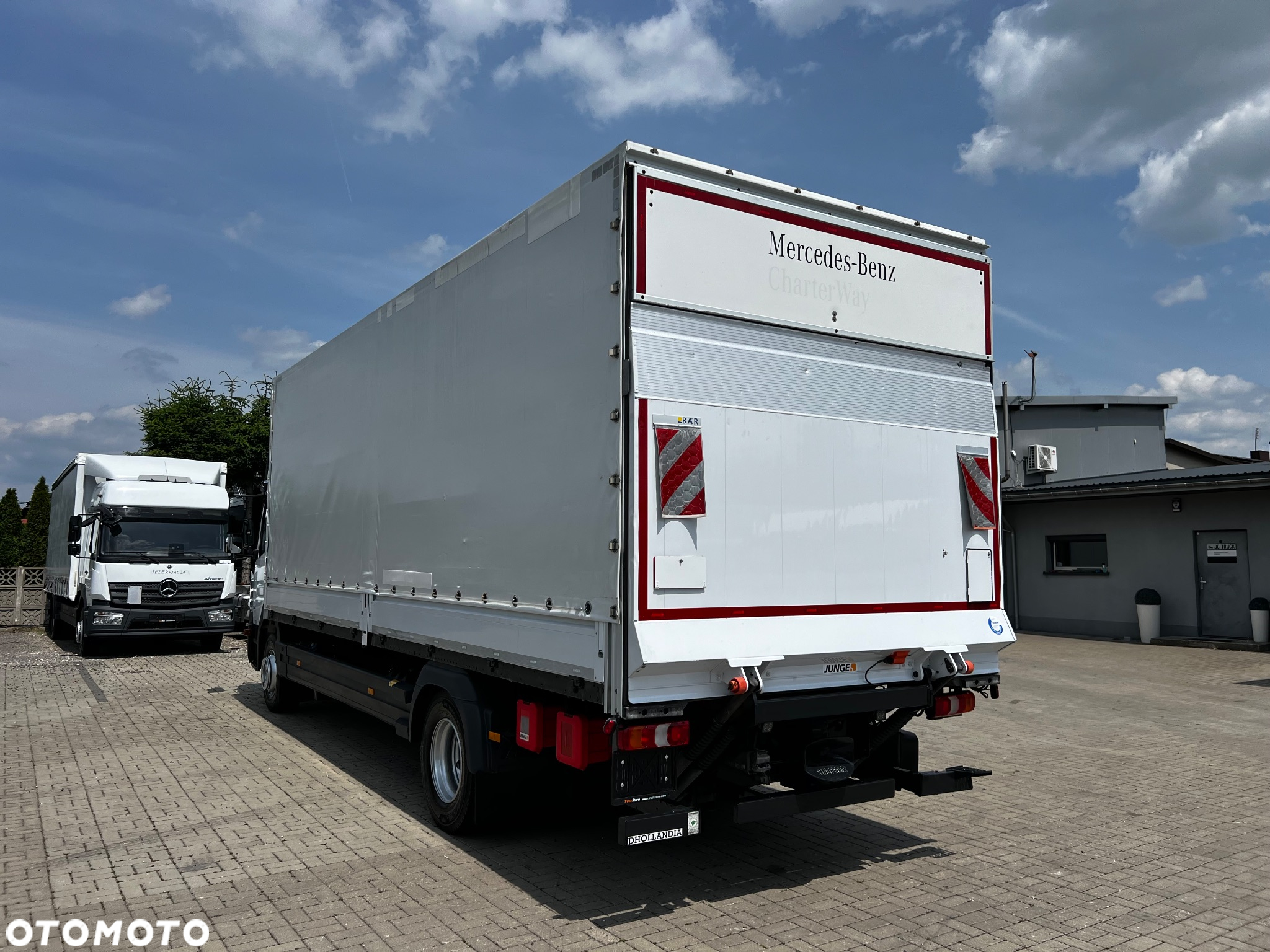 Mercedes-Benz ATEGO 1524 BURTO-PLANDEKA 7.3m WINDA - 9
