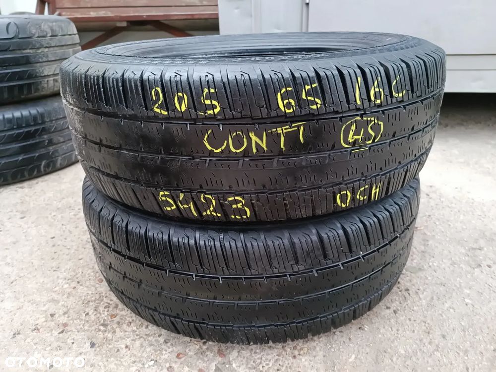 205/65R16C 107/105T 16 C Opony Całoroczne Wielosezonowe CONTINENTAL VanContact 4 Season 5,5mm  Legnica ALU-RAD 205/65 - 1