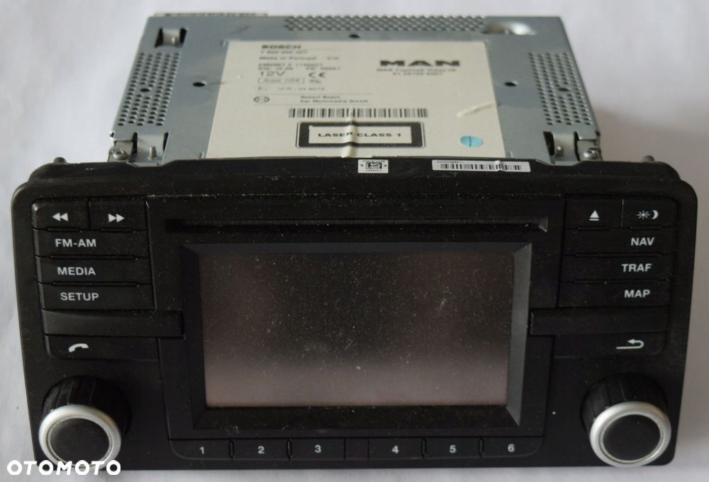 RADIO MAN EURO 6 12V NAVI 81.28100-6027 - 1