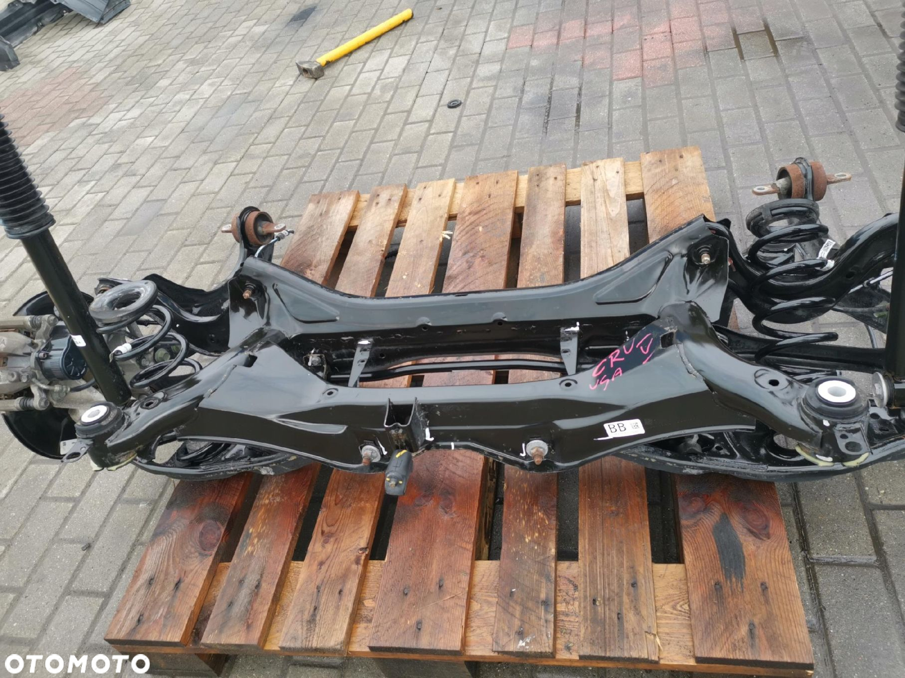 HONDA CRV V 18- ZAWIESZENIE TYLNE KOMPLETNE SANKI ZWROTNICA 1.5 TURBO USA - 7