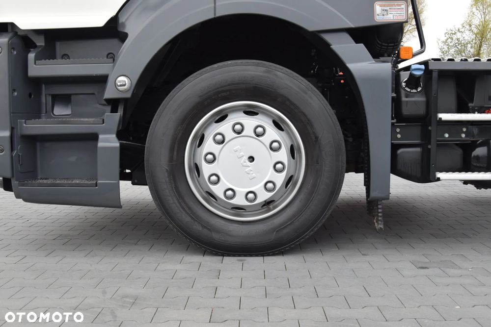 MAN TGS 18.470 / WAGA: 7.200 KG / PRZYSTAWKA PTO / EURO 6 / NOWY MODEL / TEMPOMAT / NAWIGACJA / 2 ZBIORNIKI PALIWA / NISKI PRZEBIEG / SERWISOWANY / SPROWADZONY - 13