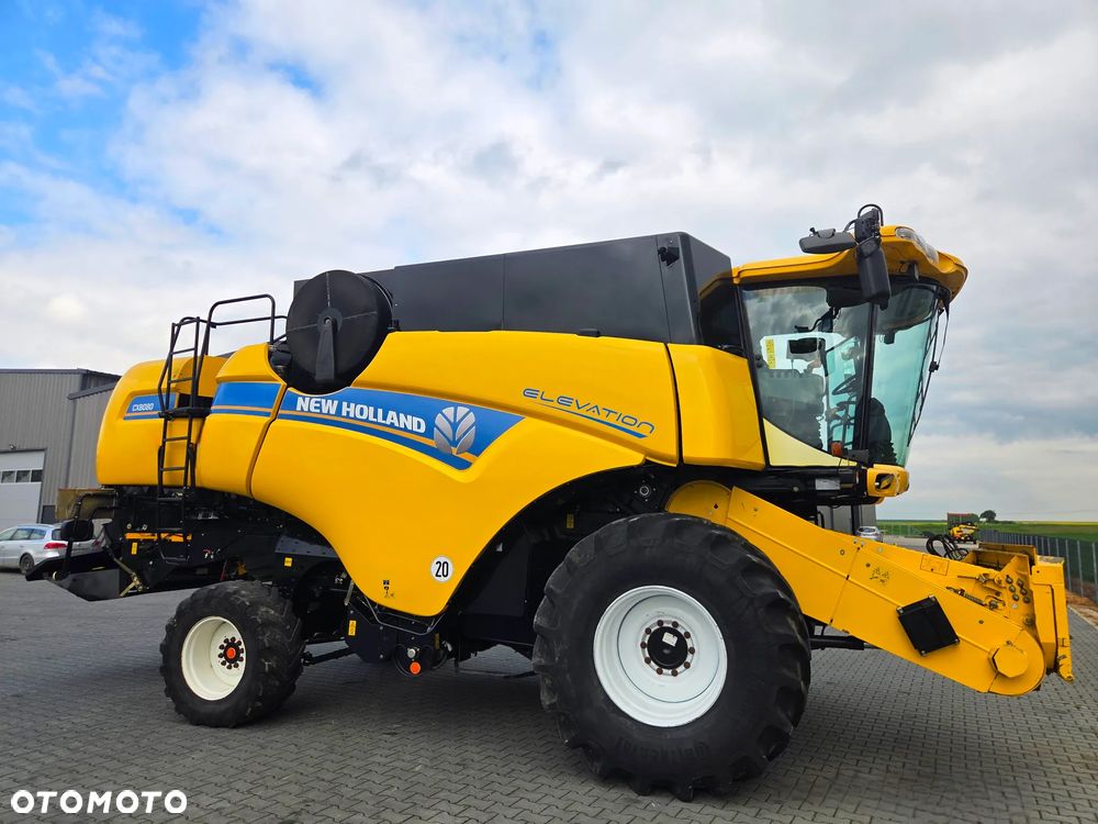 New Holland CX 8080 2008 rok, heder 7,5 vario, Nie Malowany, Stan Bardzo Dobry - 3