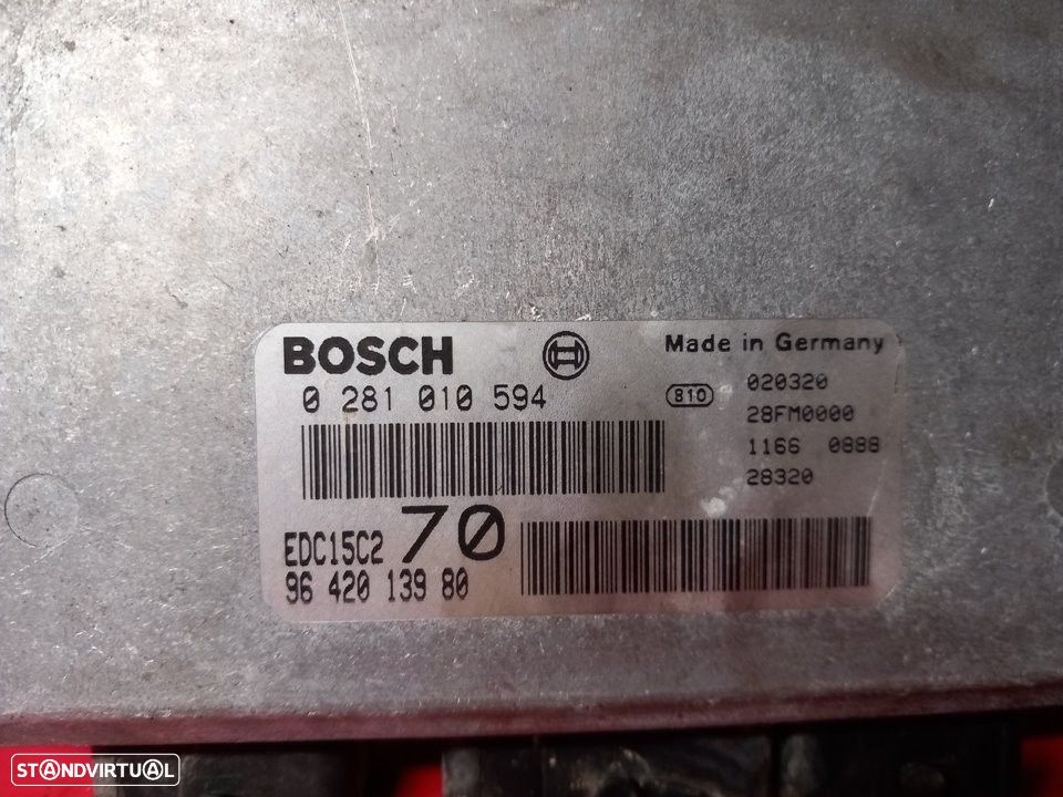 CENTRALINA MOTOR UCE PEUGEOT 206 FASTBACK 1999 - 2