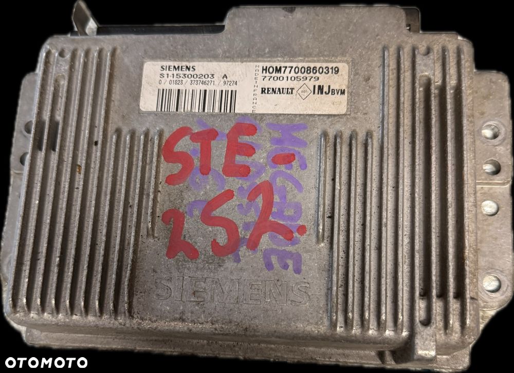 Sterownik komputer silnika Renault  7700105979 - 1