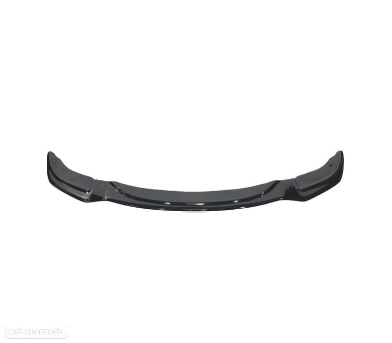 SPOILER LIP FRONTAL BMW F10 10-12 LOOK M5 PRETO - 3
