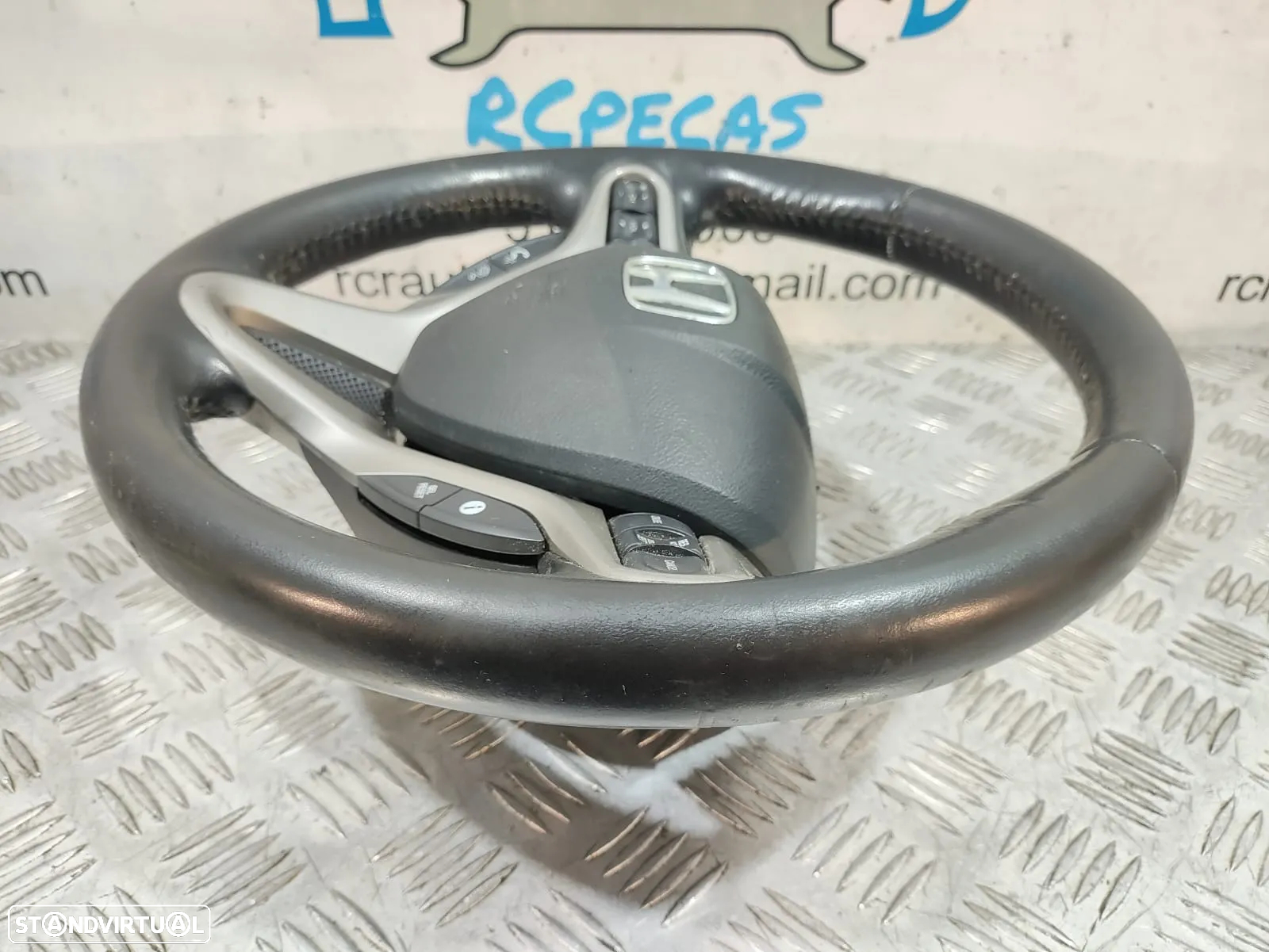 Volante + Airbag Honda Civic VIII 8 MK8 FN FK FK3 Pele - 9