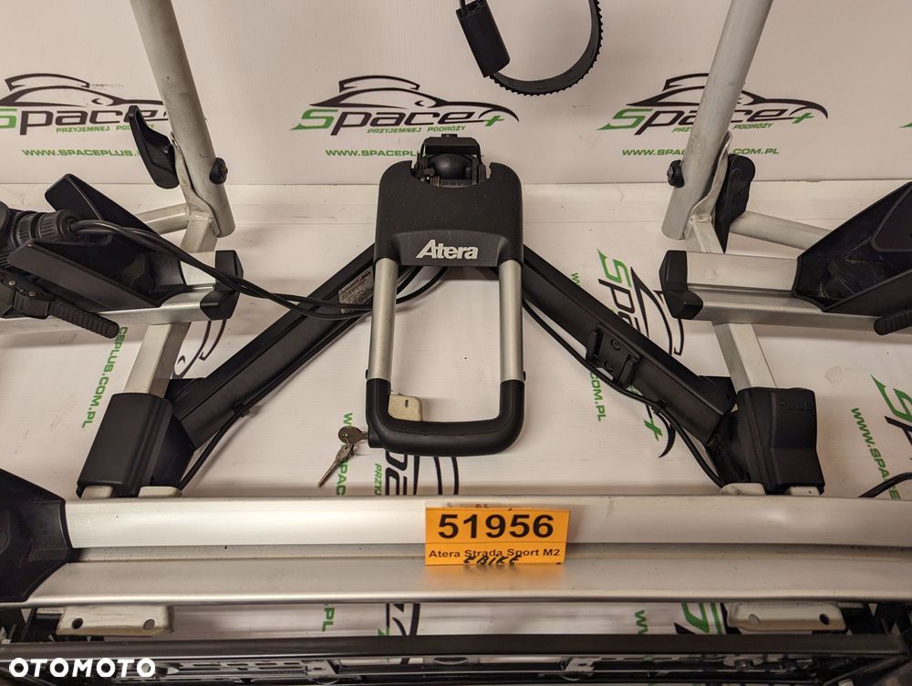 Uchwyt bagażnik rowerowy platforma na hak na 2 rowery Atera Strada Sport M2 E-bike - 1