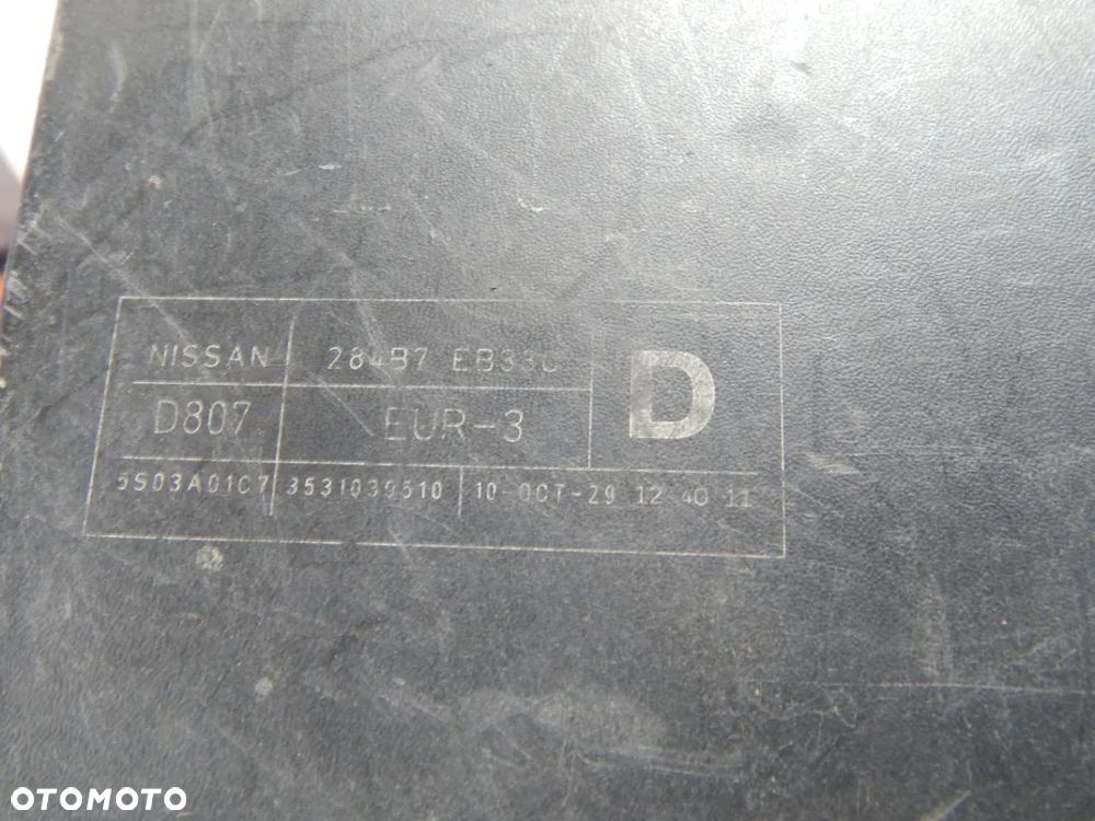 moduł skrzynka 284B7 EB33C 2.5dci Navara D40 Pathfinder R51 05-14 Łuków części - 2