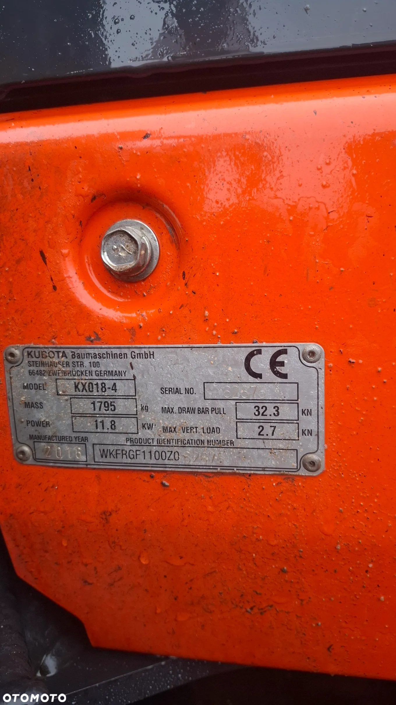 Kubota kx18 - 11