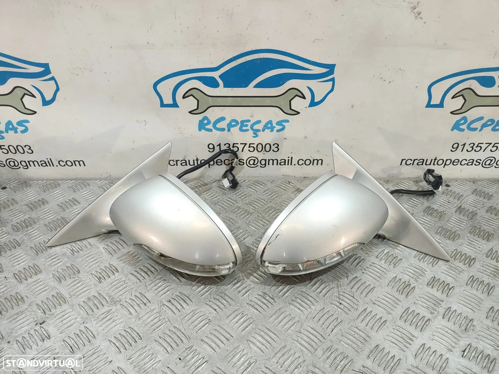 Retrovisores Espelhos Originais Mercedes Benz CLS W219 C219 - elétricos, aquecidos, anti encandeamento - 6